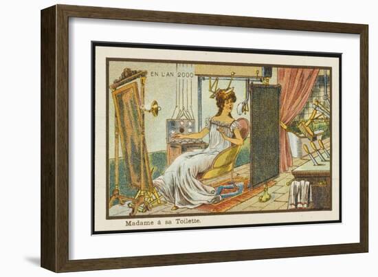 Mechanised Toilette-Jean Marc Cote-Framed Art Print