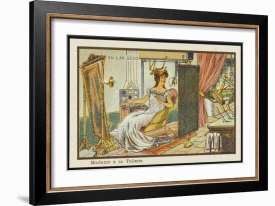 Mechanised Toilette-Jean Marc Cote-Framed Art Print