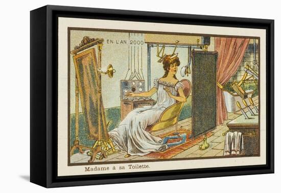 Mechanised Toilette-Jean Marc Cote-Framed Stretched Canvas
