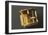 Mechanism of Small Gilt Bronze Drum Clock-null-Framed Giclee Print