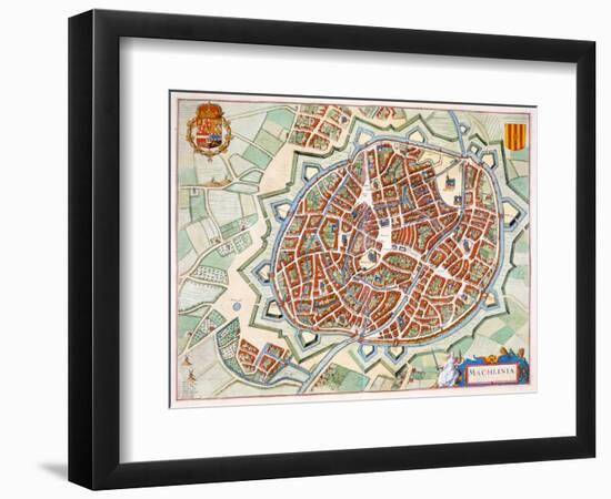 Mechelen, 1649-Joan Blaeu-Framed Giclee Print