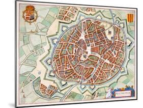 Mechelen, 1649-Joan Blaeu-Mounted Giclee Print