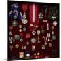 Medal Collection of Italian Composer Gioachino Rossini-null-Mounted Giclee Print