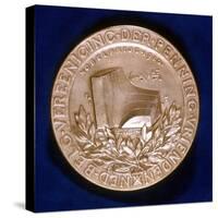 Medal Commemorating Dutch Physicist Johannes Diderik Van Der Waals-null-Stretched Canvas