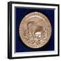 Medal Commemorating Dutch Physicist Johannes Diderik Van Der Waals-null-Framed Photographic Print