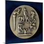 Medal Commemorating Jean Baptiste De Monet, Chevalier De Lamarck, French Biologist, 20th Century-null-Mounted Giclee Print