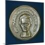 Medal Commemorating Marie Sklodowska Curie, Polish-Born French Physicist, 1967-null-Mounted Photographic Print