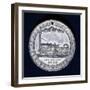 Medal Commemorating the Centenary of the Birth of George Stephenson, Railway Engineer, 1881-null-Framed Photographic Print