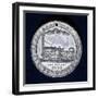 Medal Commemorating the Centenary of the Birth of George Stephenson, Railway Engineer, 1881-null-Framed Photographic Print