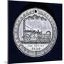 Medal Commemorating the Centenary of the Birth of George Stephenson, Railway Engineer, 1881-null-Mounted Photographic Print