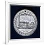 Medal Commemorating the Centenary of the Birth of George Stephenson, Railway Engineer, 1881-null-Framed Photographic Print