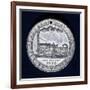 Medal Commemorating the Centenary of the Birth of George Stephenson, Railway Engineer, 1881-null-Framed Photographic Print