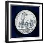 Medal Commemorating the Discovery of Smallpox Vaccination in 1796-null-Framed Photographic Print