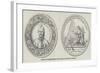 Medal in Commemoration of the Union of France and England-null-Framed Giclee Print