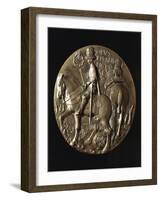 Medal in Memory of Giovanni Francesco Gonzaga-Pisanello-Framed Giclee Print