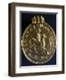 Medal Issued by Eastern Roman Emperor Valens, Front, Gold-null-Framed Giclee Print