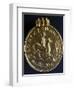 Medal Issued by Eastern Roman Emperor Valens, Front, Gold-null-Framed Giclee Print