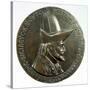 Medal of John VIII Palaeologus, Byzantine, C1440-Pisanello-Stretched Canvas