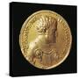 Medal Portraying Cosimo De Medici-null-Stretched Canvas
