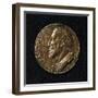 Medal Portraying King Francis I of France-null-Framed Giclee Print