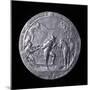 Medal Showing Henry Hudson Ascending the Hudson River to Albany in 1609-null-Mounted Photographic Print