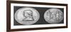 Medal Struck to Commemorate the 200th Anniversary of the Birth of Benjamin Franklin-null-Framed Giclee Print