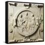 Medallion Depicting Scenes of Music-Pierre Bontemps-Framed Stretched Canvas