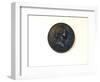 Medallion Made of Plaster, with Profile Portrait of George Washington-James Wehn-Framed Giclee Print