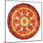 Medallion Plate Reversed-Milli Villa-Mounted Premium Giclee Print