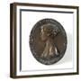 Medallion Portrait of Mary Theresa Odell, 1913-Isaac Cooke-Framed Giclee Print