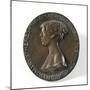 Medallion Portrait of Mary Theresa Odell, 1913-Isaac Cooke-Mounted Giclee Print