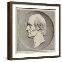 Medallion Portrait of the Late Robert Vernon, Esquire, by Behnes-null-Framed Giclee Print