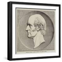 Medallion Portrait of the Late Robert Vernon, Esquire, by Behnes-null-Framed Giclee Print