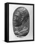 Medallion Self Portrait-Leon Battista Alberti-Framed Stretched Canvas