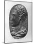 Medallion Self Portrait-Leon Battista Alberti-Mounted Giclee Print