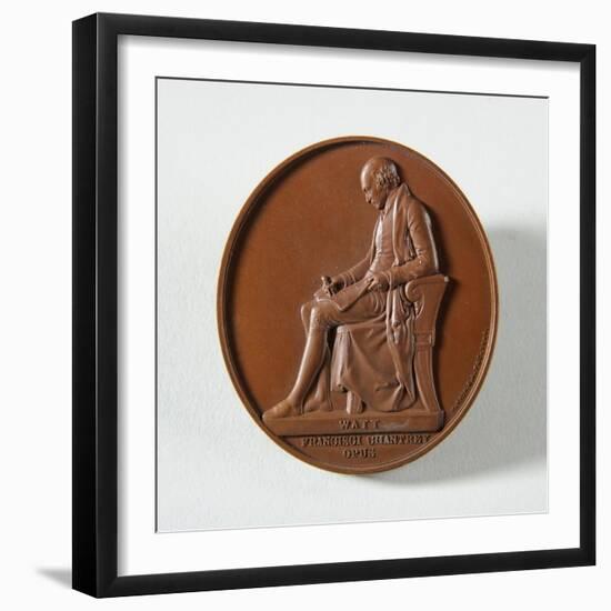 Medallion to Francis Chantrey, 1846-Edward William Wyon-Framed Giclee Print
