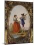 Medallion with Scene Depicting Traditional Dress from Campania, Italy-Raimondo Compagnini-Mounted Giclee Print