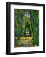 Medan, chateau et village (Castle and village of Medan), around 1885-Paul Cezanne-Framed Giclee Print