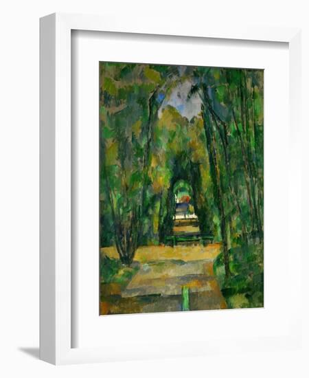 Medan, chateau et village (Castle and village of Medan), around 1885-Paul Cezanne-Framed Giclee Print