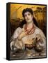 Medea, 1868 (Oil on Panel)-Anthony Frederick Augustus Sandys-Framed Stretched Canvas