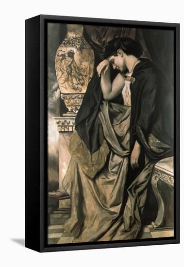 Medea, 1873-Anselm Feuerbach-Framed Stretched Canvas