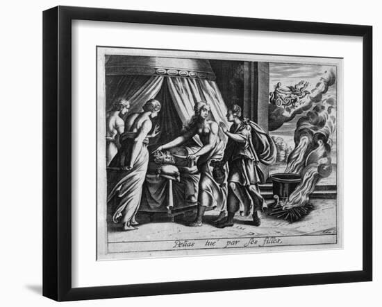 Medea and Pelias-Briout-Framed Art Print