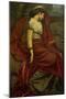 Medea and the dagger. Medea is Feuerbach's favourite Roman model Nana. Oil on canvas Inv. M 197.-Anselm Feuerbach-Mounted Giclee Print