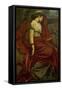 Medea and the dagger. Medea is Feuerbach's favourite Roman model Nana. Oil on canvas Inv. M 197.-Anselm Feuerbach-Framed Stretched Canvas