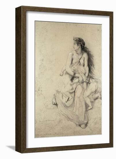 Médée d'après Delacroix-Emile Lassalle-Framed Giclee Print