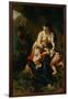 Medee Furieuse or Medea Kills Her Children, 1838-Eugene Delacroix-Framed Giclee Print