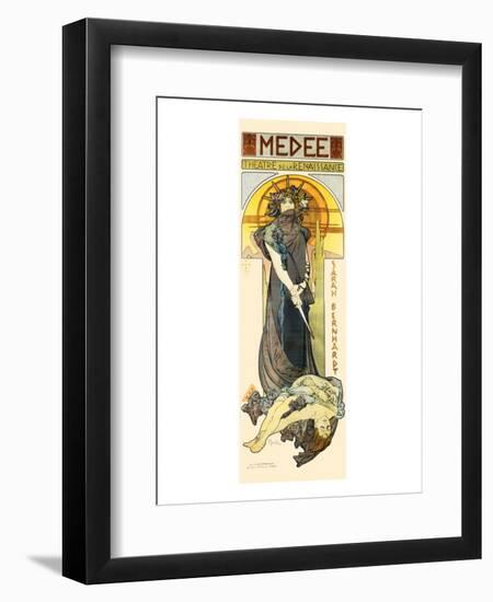 Medee-Alphonse Mucha-Framed Premium Giclee Print