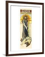 Medee-Alphonse Mucha-Framed Premium Giclee Print