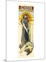 Medee-Alphonse Mucha-Mounted Premium Giclee Print