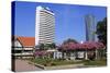 Medeka Square and Skyscrapers, Kuala Lumpur, Malaysia, Southeast Asia, Asia-Richard Cummins-Stretched Canvas